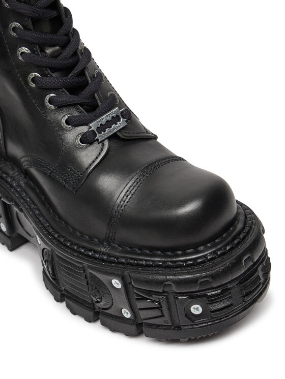 NEW ROCK NEW ROCK Bocanci M-TANK083-C1 Negru