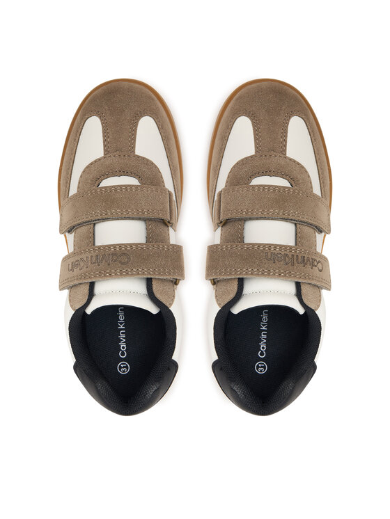 Calvin Klein Calvin Klein Αθλητικά Low Cut Velcro Sneaker V1X9-83443-0318 S Μπεζ