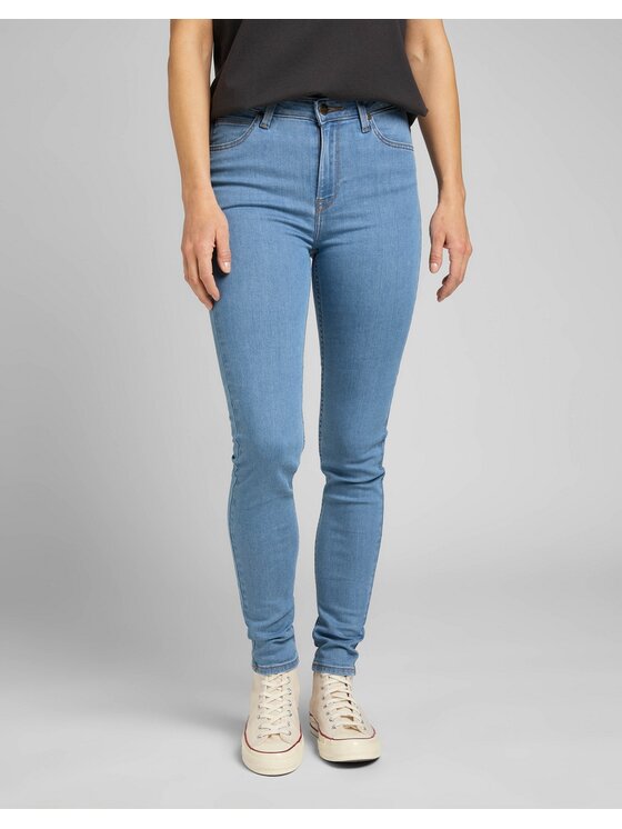 Lee Lee Jeans Scarlett High Clean Light Blu Skinny Fit
