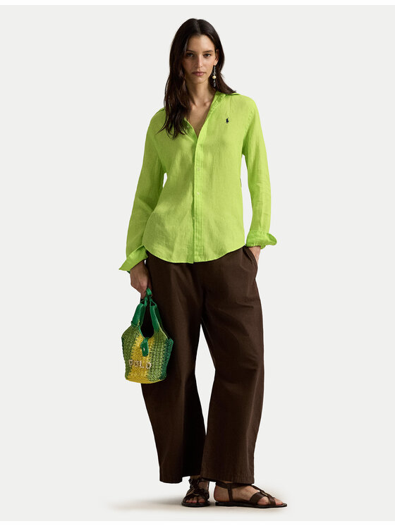 Polo Ralph Lauren Polo Ralph Lauren Cămașă 211970730509 Verde Classic Fit