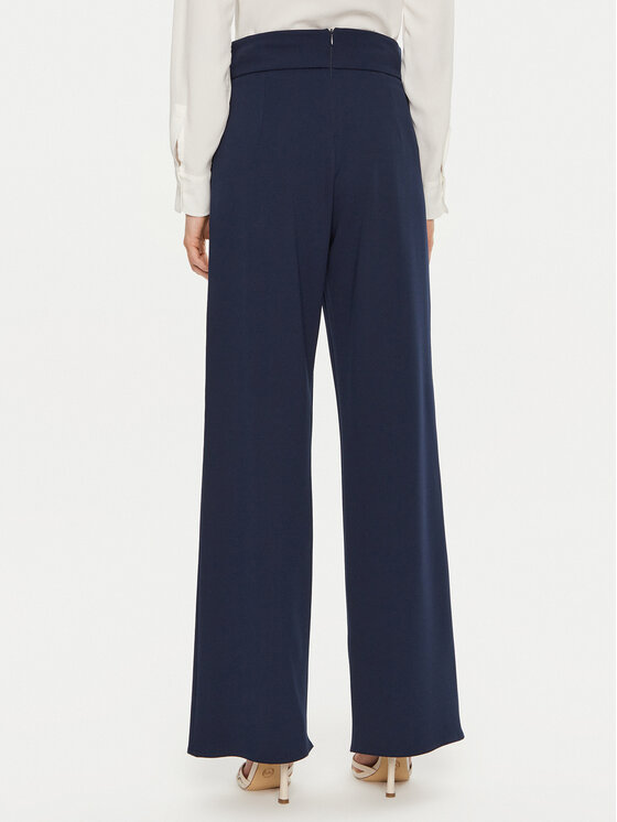 Rinascimento Rinascimento Pantaloni di tessuto CFC0120004003 Blu scuro Regular Fit