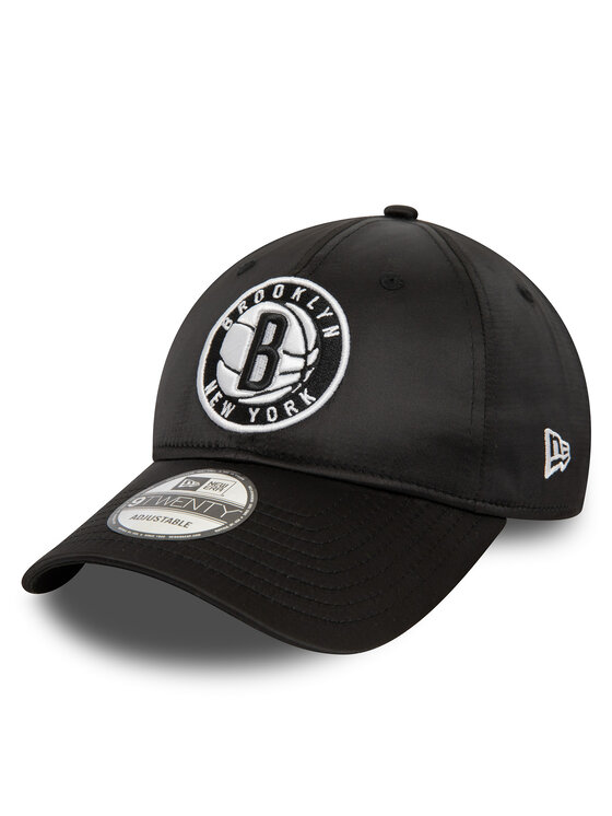 New Era Cepure ar nagu Nba Satin 920 Nets 60434968 Melns