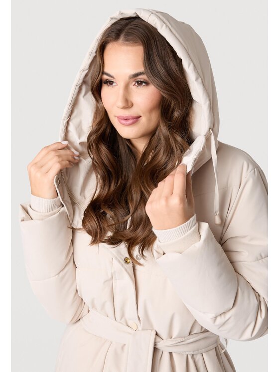 QUIOSQUE QUIOSQUE Kabát QUIOSQUE 9VS011100 Bílá Regular Fit