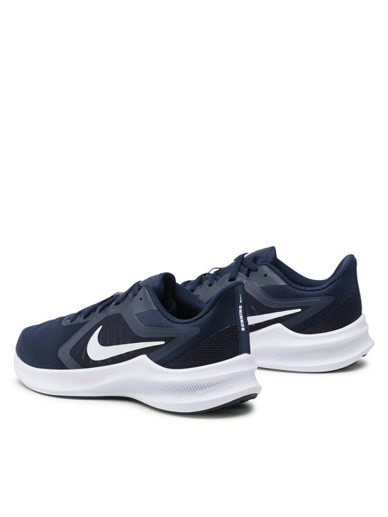 Nike Nike Běžecké boty Downshifter 10 CI9981 402 Tmavomodrá