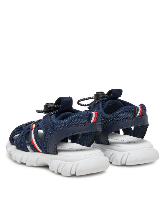 Tommy Hilfiger Tommy Hilfiger Sandały T1B2-33895-1591 M Granatowy