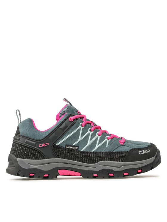 CMP CMP Bakancs Kids Rigel Low Trekking Shoes Wp 3Q13244J Kék