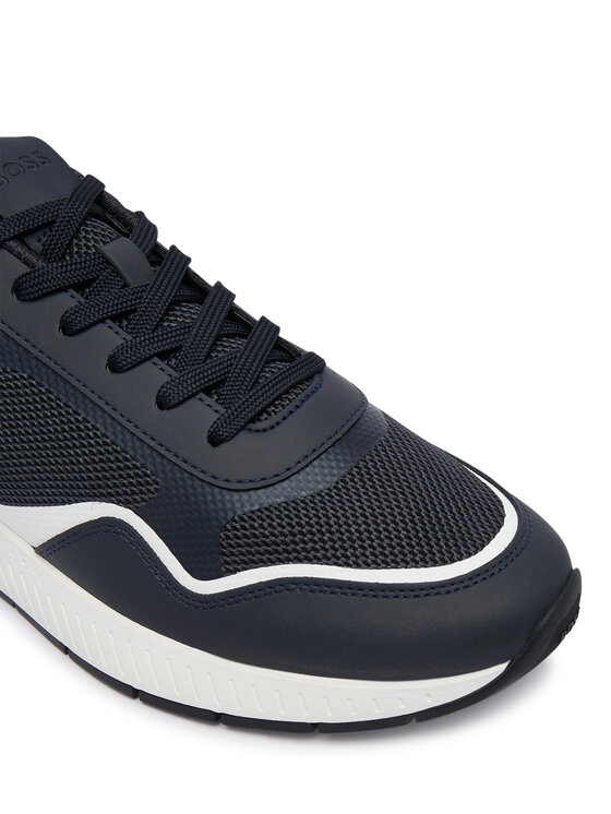 BOSS BOSS Sneakersy Titanium 50568928 Granatowy