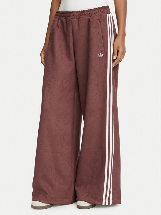adidas Долнище анцуг Adilenium Season 6 LH1924 Бордо Loose Fit