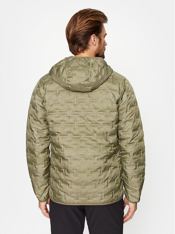 Columbia Columbia Pernata jakna Delta Ridge™ Down Hooded Jacket Zelena Regular Fit