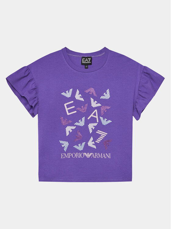 EA7 Emporio Armani T-krekls 3DFT10 FJLIZ 1304 Violets Regular Fit