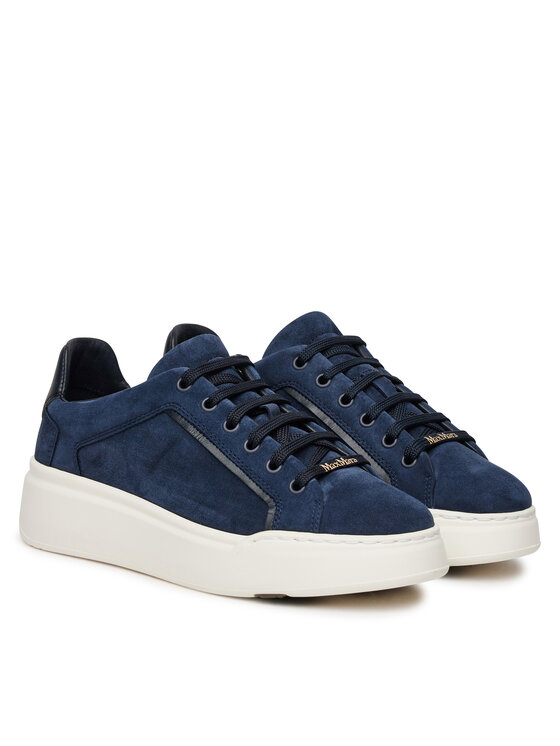 Max Mara Max Mara Sneakersy 2514761011650 Tmavomodrá