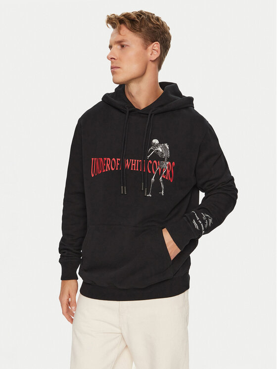 Off-White Mikina OMBB046G197620101088 Čierna Regular Fit