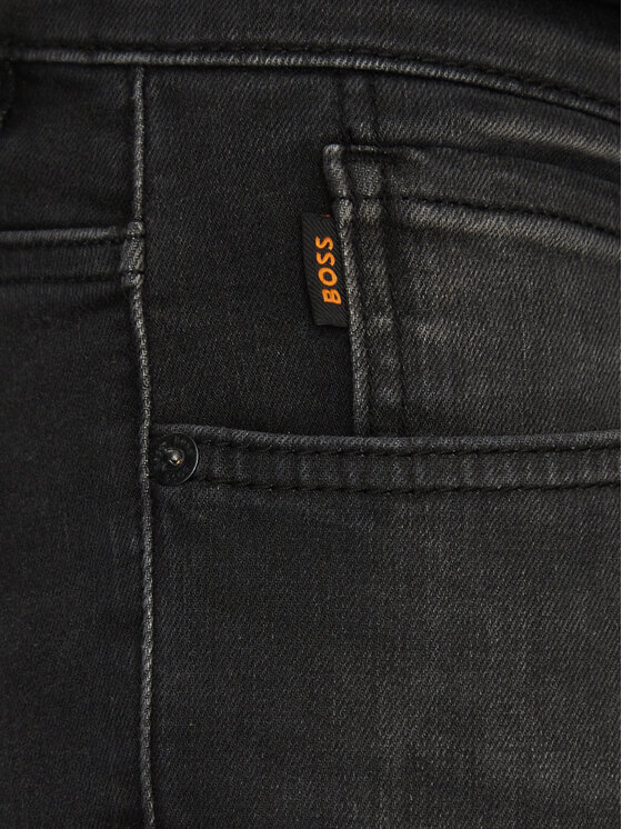 BOSS BOSS Džinsi Re Maine 50534691 Melns Regular Fit