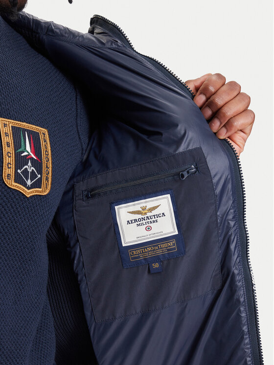 Aeronautica Militare Aeronautica Militare Demisezoninė striukė 262AM1389UCL00005 Tamsiai mėlyna Regular Fit