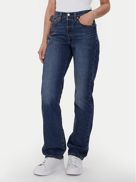 Levi's® Levi's® Jeansy 501® Curve 0036A-0005 Modrá Straight Fit