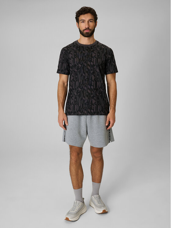 4F 4F T-Shirt ESSENTIALS Czarny Regular Fit