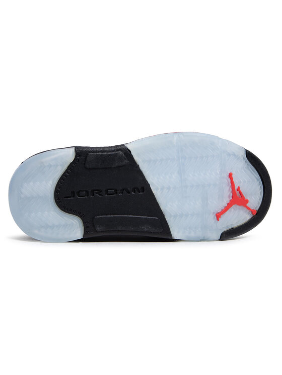 Nike Nike Обувки за баскетбол Jordan 5 Retro (PS) 440889 102 Бял