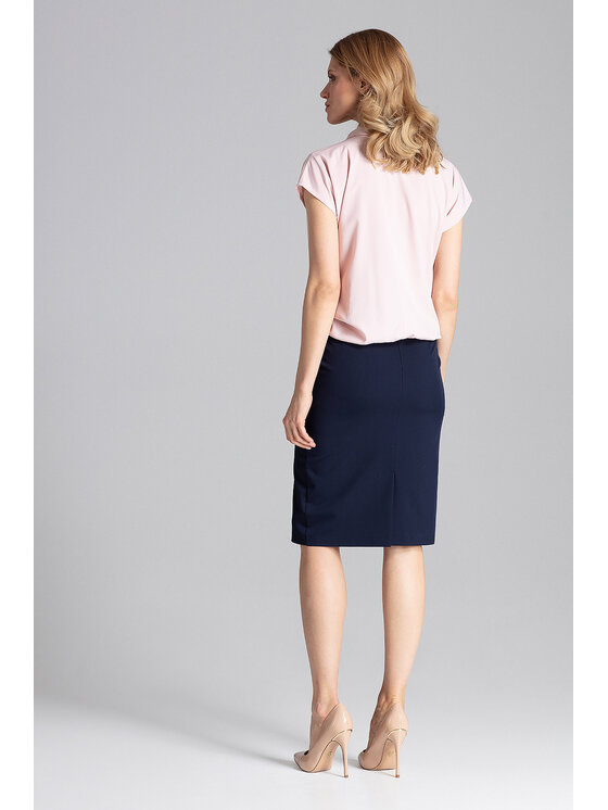 FIGL FIGL Μπλουζάκι M652 Ροζ Regular Fit