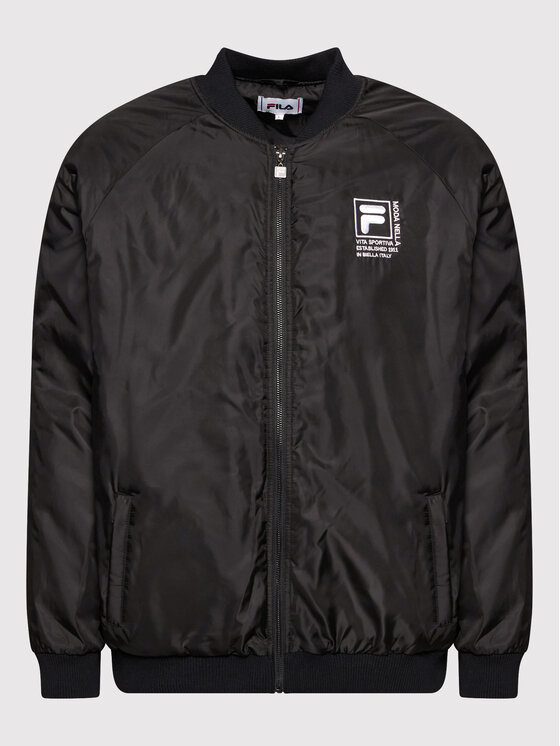 Fila Fila Яке бомбър Raam Light 689345 Черен Regular Fit