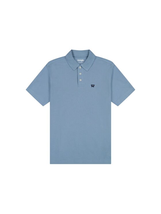 Wrangler Wrangler Polo 112378448 Blu Regular Fit