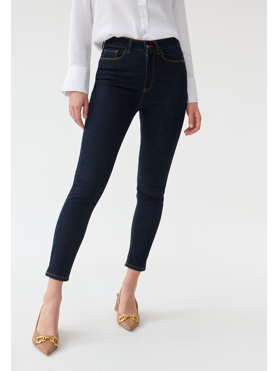 TATUUM TATUUM Jeansy JEJA Granatowy Skinny Fit
