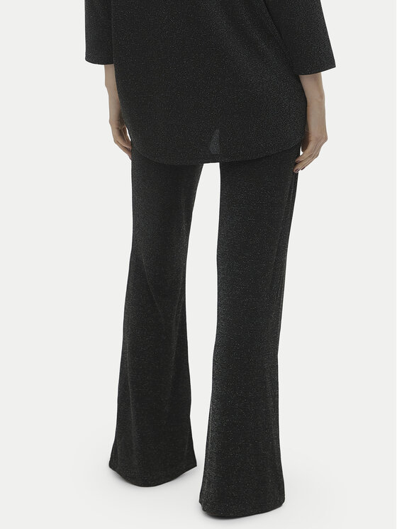 Vero Moda Vero Moda Pantaloni tricotați Kanva 10296871 Negru Regular Fit