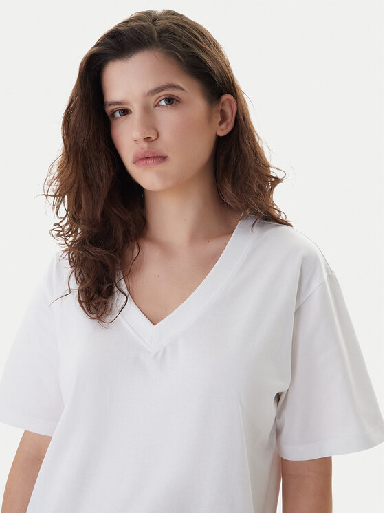 KARL LAGERFELD KARL LAGERFELD T-Shirt B1W17031 Λευκό Relaxed Fit