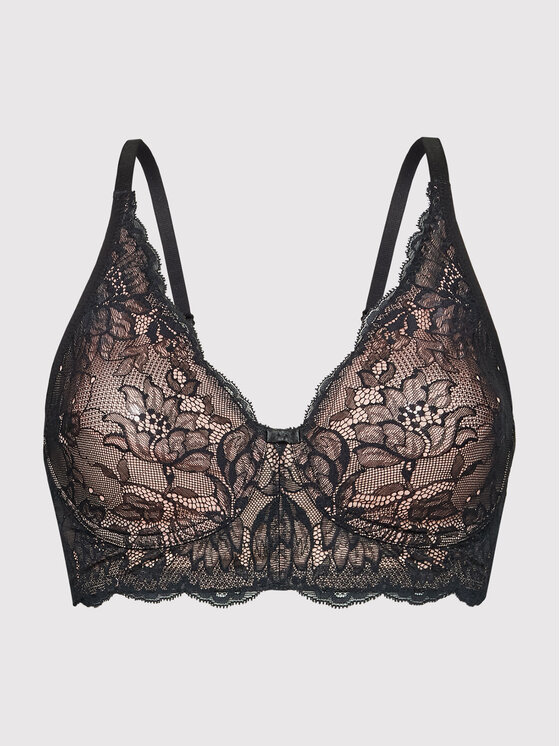 Triumph Triumph Sutien fără armătură Amourette Charm 10210687 Negru