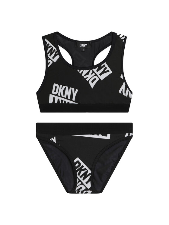 DKNY DKNY Kupaći kostim D37117 S Crna