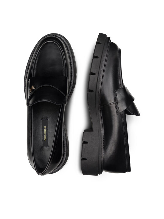 GINO ROSSI Gino Rossi Loafersy GRACE-I23-26372PE Czarny