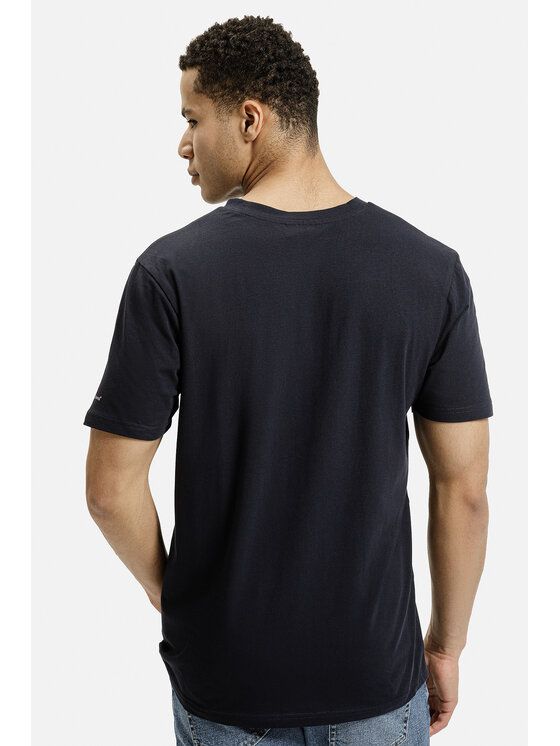 Cross Jeans Cross Jeans T-Shirt 16128-310 Granatowy Regular Fit