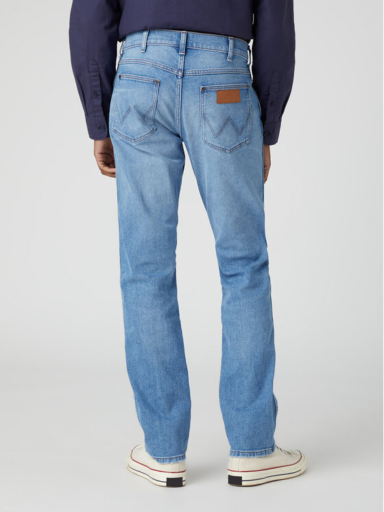 Wrangler Wrangler Jeansy Greensboro W15QYLZ70 112330710 Niebieski Regular Fit