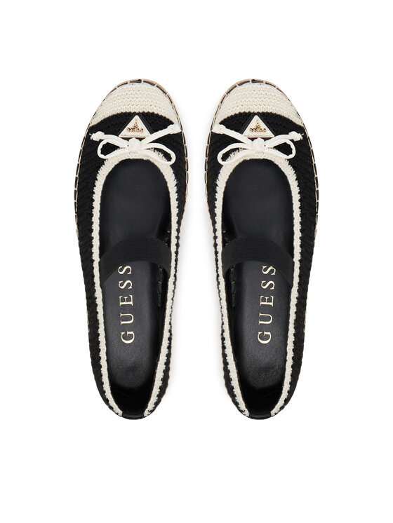 Guess Guess Espadrile FLJJON FAB02 Negru