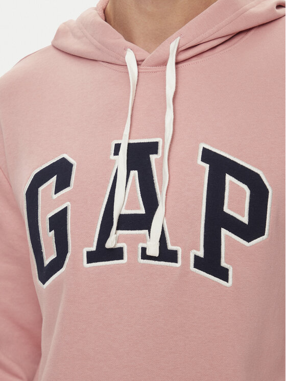 Gap Gap Majica dugih rukava 868460-01 Ružičasta Regular Fit