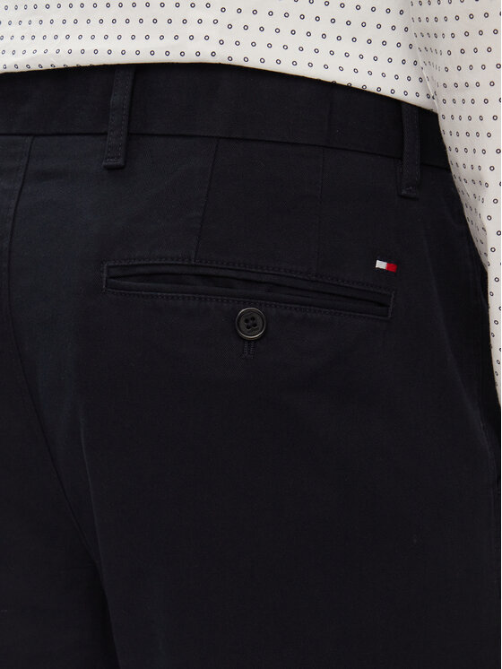 Tommy Hilfiger Tommy Hilfiger Chino Denton MW0MW25964 Tamnoplava Straight Fit