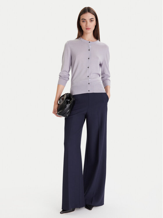 Calvin Klein Calvin Klein Кардиган LV044D323G Сірий Slim Fit