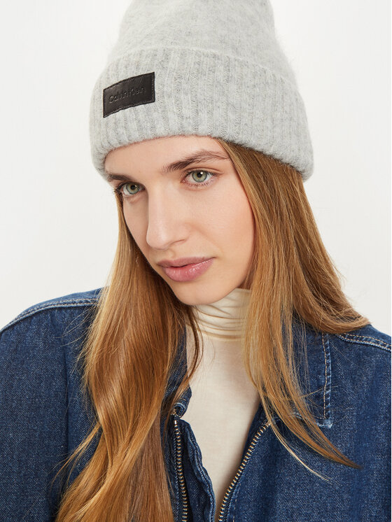 Calvin Klein Calvin Klein Шапка K60K612594 Сив