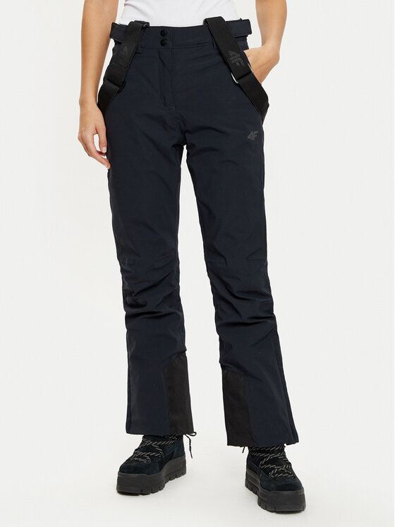 4F 4F Slidinėjimo kelnės 4FWAW24TFTRF0754 Juoda Regular Fit