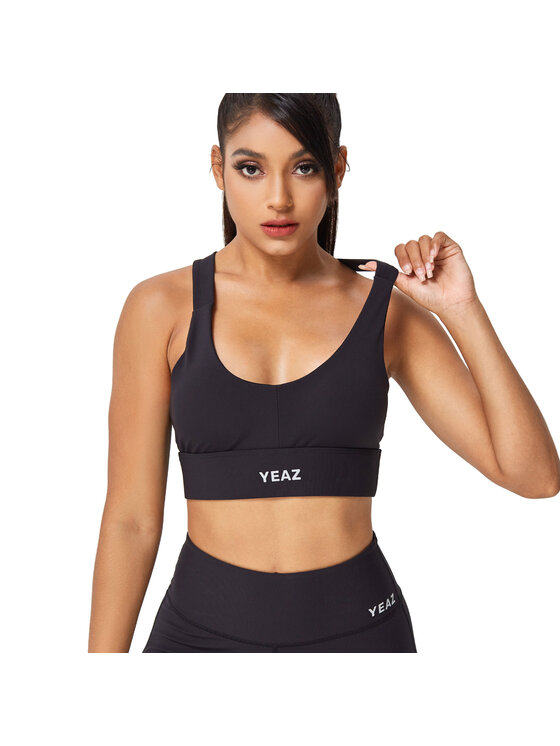 Yeaz Yeaz Top VIBRANT Czarny Slim Fit