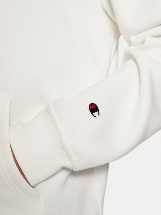 Champion Champion Majica dugih rukava 220271 Bijela Relaxed Fit