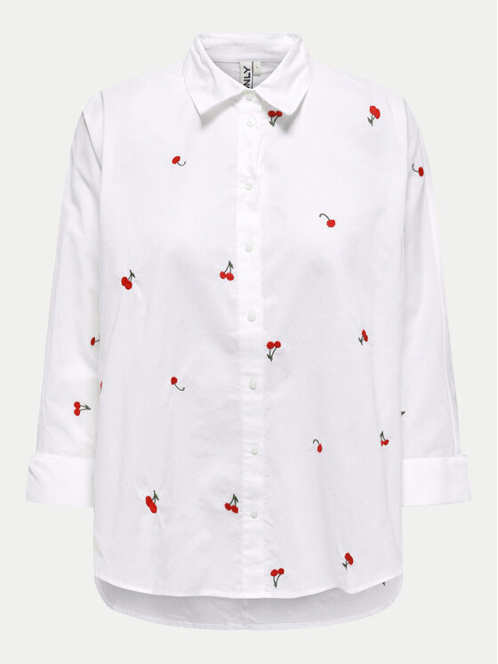 ONLY ONLY Camicia 15283743 Bianco Box Fit