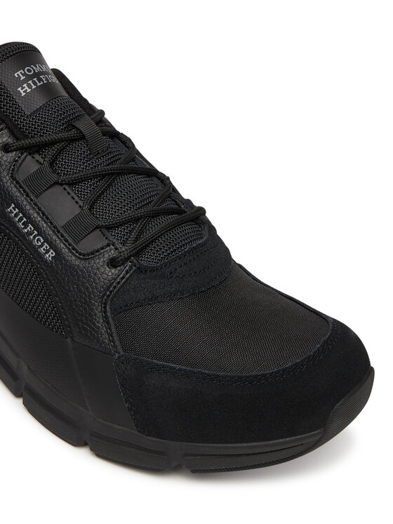 Tommy Hilfiger Tommy Hilfiger Сникърси Modern Comfort Run Outdoor FM0FM05639 Черен