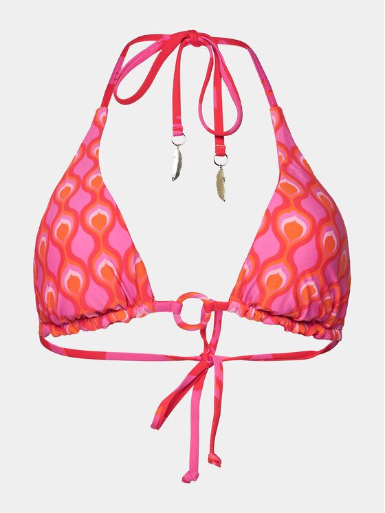 Seafolly Seafolly Góra od bikini Birds Of Paradise 31412-103 Czerwony