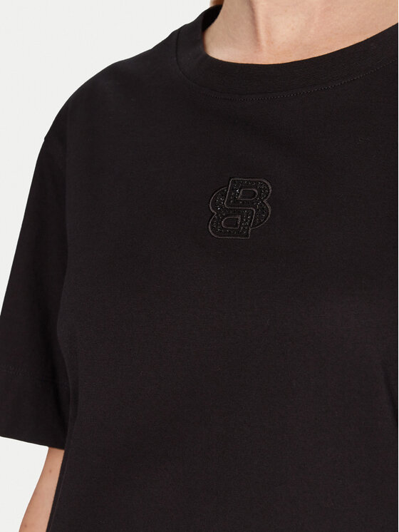 BOSS BOSS Футболка Elpha 50551443 Чорний Regular Fit