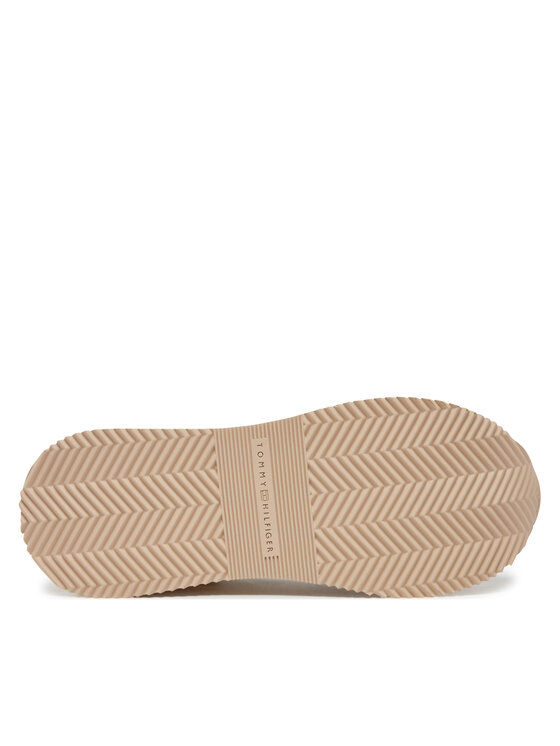 Tommy Hilfiger Tommy Hilfiger Laisvalaikio batai Th Fashion Runner FW0FW08475 Smėlio