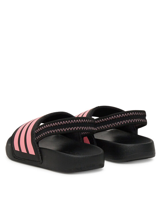 adidas adidas Sandały adilette Estrap JR5325 Czarny