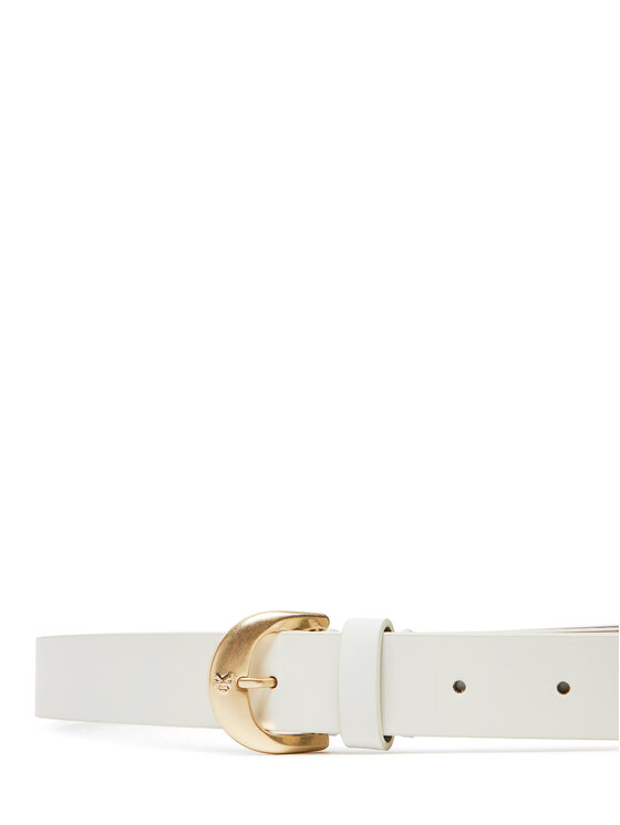 Calvin Klein Jeans Calvin Klein Jeans Pasek Casual Pin Buckle 25Mm LV04K7015G Biały