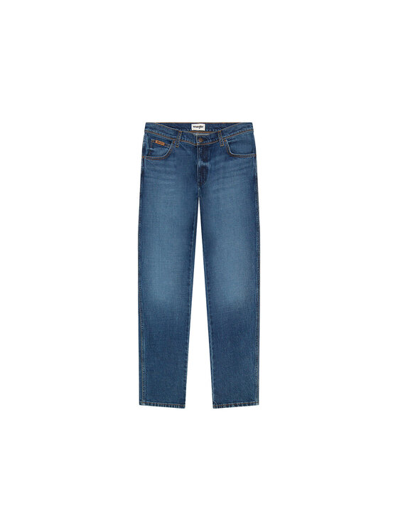 Wrangler Wrangler Jeansy TEXAS SLIM Niebieski Slim Fit