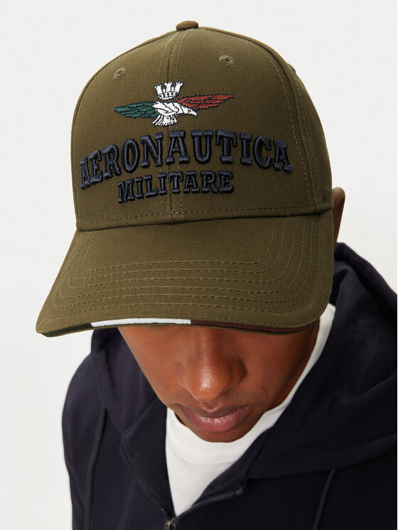 Aeronautica Militare Aeronautica Militare Kepurė su snapeliu 242HA1136CT2261 Chaki