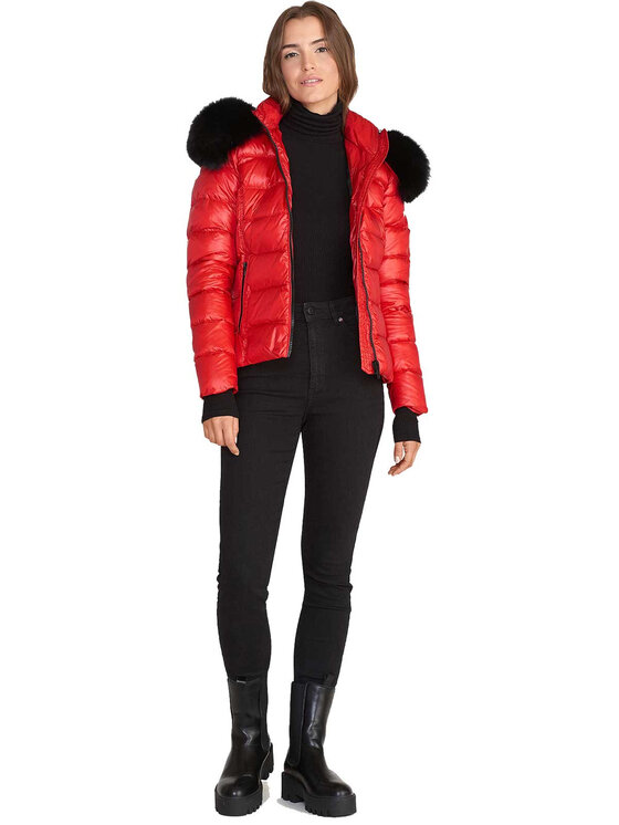 ROCKANDBLUE ROCKANDBLUE Vatovaná bunda ICE FX Červená Slim Fit